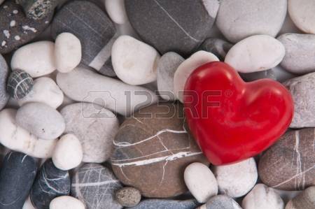 Featured Image Of Colored Stones Including A Heart Shaped One.
