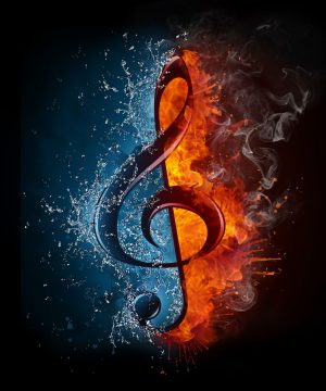 Image Of A Symbol For Elemental Music.