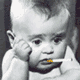 Fun Gif Baby Smoking.