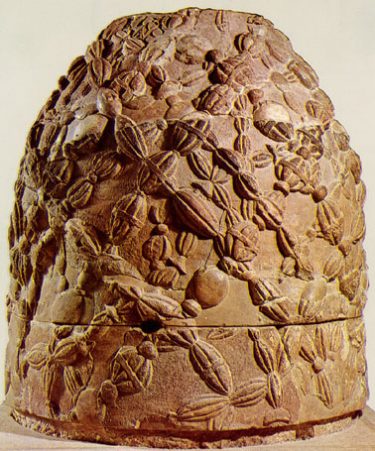 Mod. Reproduction Of A Ancient Greek Pythian Oracle Seat.