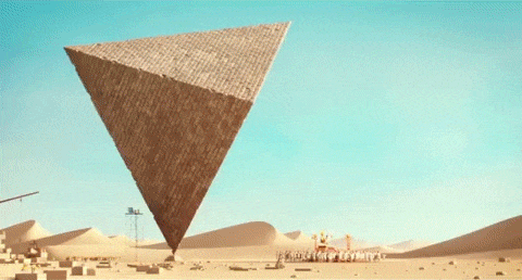 Featured Topic Gif Pyramid Building Visual Humor.