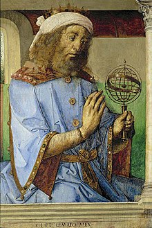photocredit/thanks:pinterest Claudius Ptolemy Holding An Armillary Sphere Model.