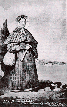 photocredit/thanks:wikimediacommons Image Of Mary Anning The Sea Shell Shore Collector.