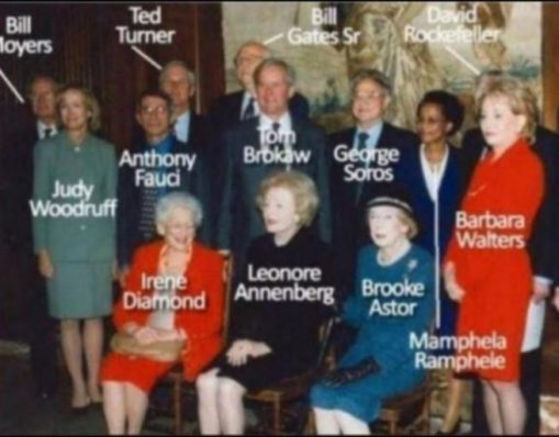 Image Of A Group Of Moneyed Elites.