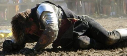Image Of A Knight Fallen.