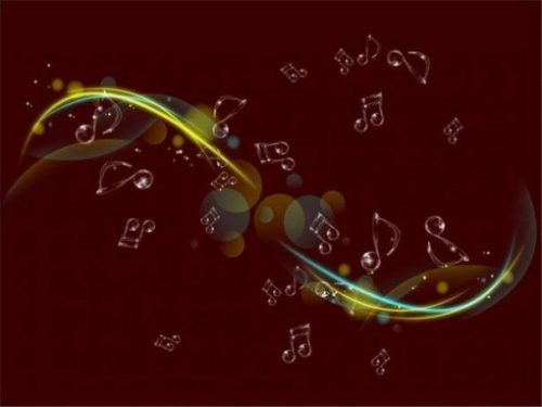 Fantasy Image Of Musical Themed Symbols.