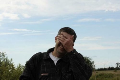 Featured Image Of A Man Covering Eyes With Hand Cheerfully Sarcastic.