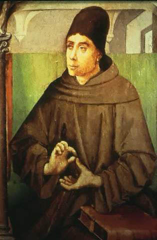 Image Of The Ancient Author, Teacher John Duns Scotus Of The Scottish Franciscan Friars.